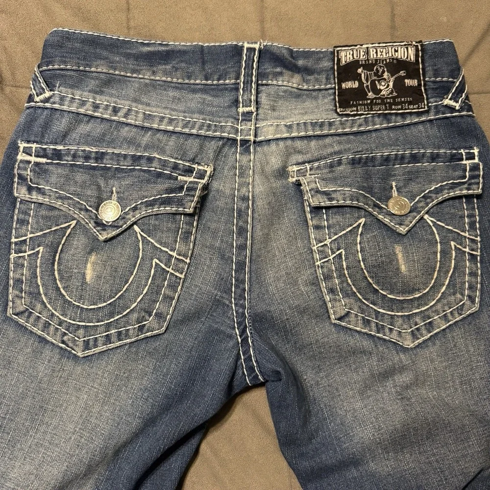 Vintage True Religion Billy Super T Jeans Mens 36x30 Made in USA Y2K